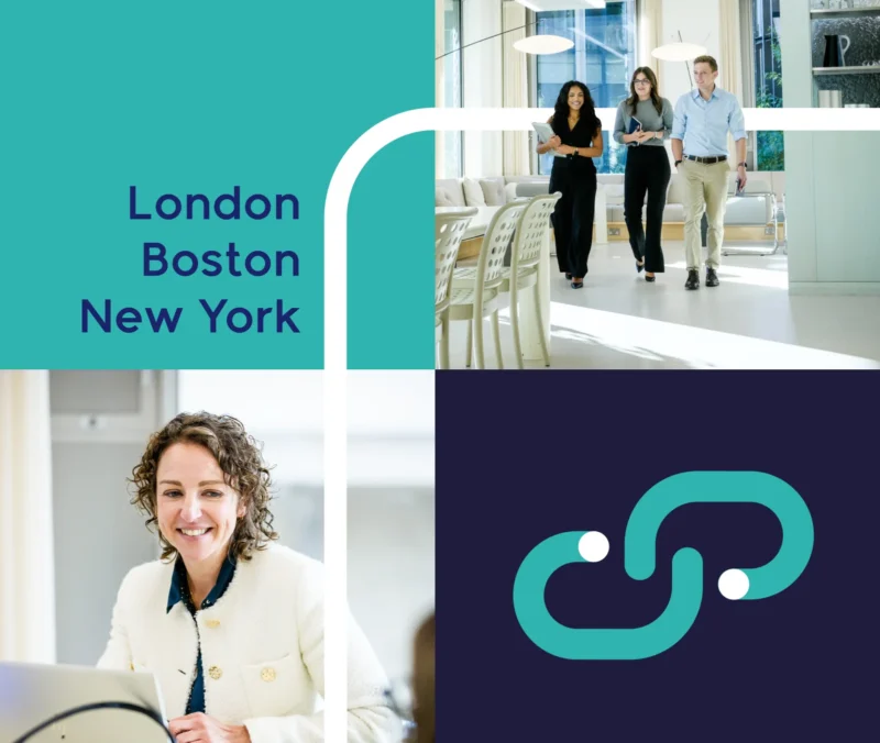 London, Boston and New York offices