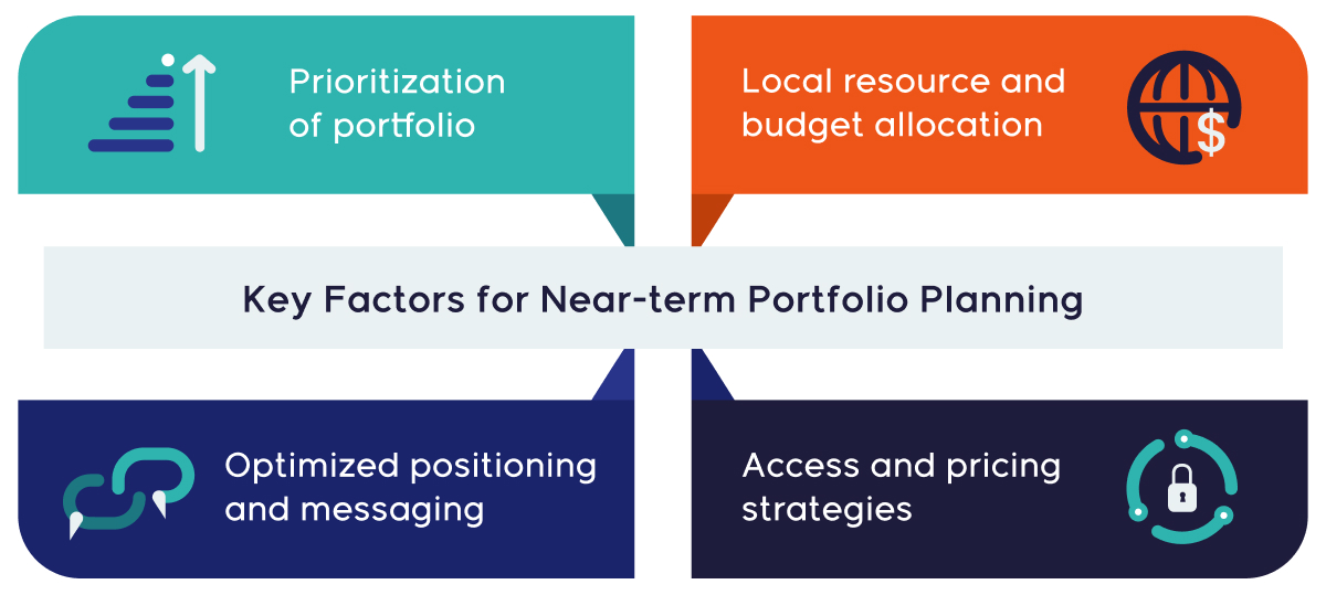 Key factors for Near-term portfolio planning
